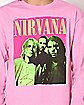 Nirvana Portrait Long Sleeve T Shirt