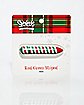 Red and Green Striped Waterproof Vibrator - 3.8 Inch
