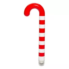 Striped Candy Cane Waterproof Vibrator - 8.3 Inch at Spencer's