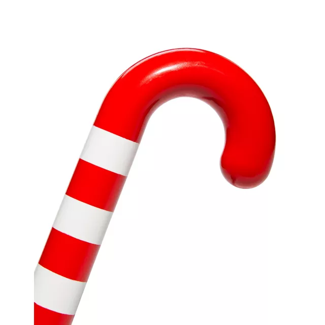 Striped Candy Cane Waterproof Vibrator - 8.3 Inch at Spencer's