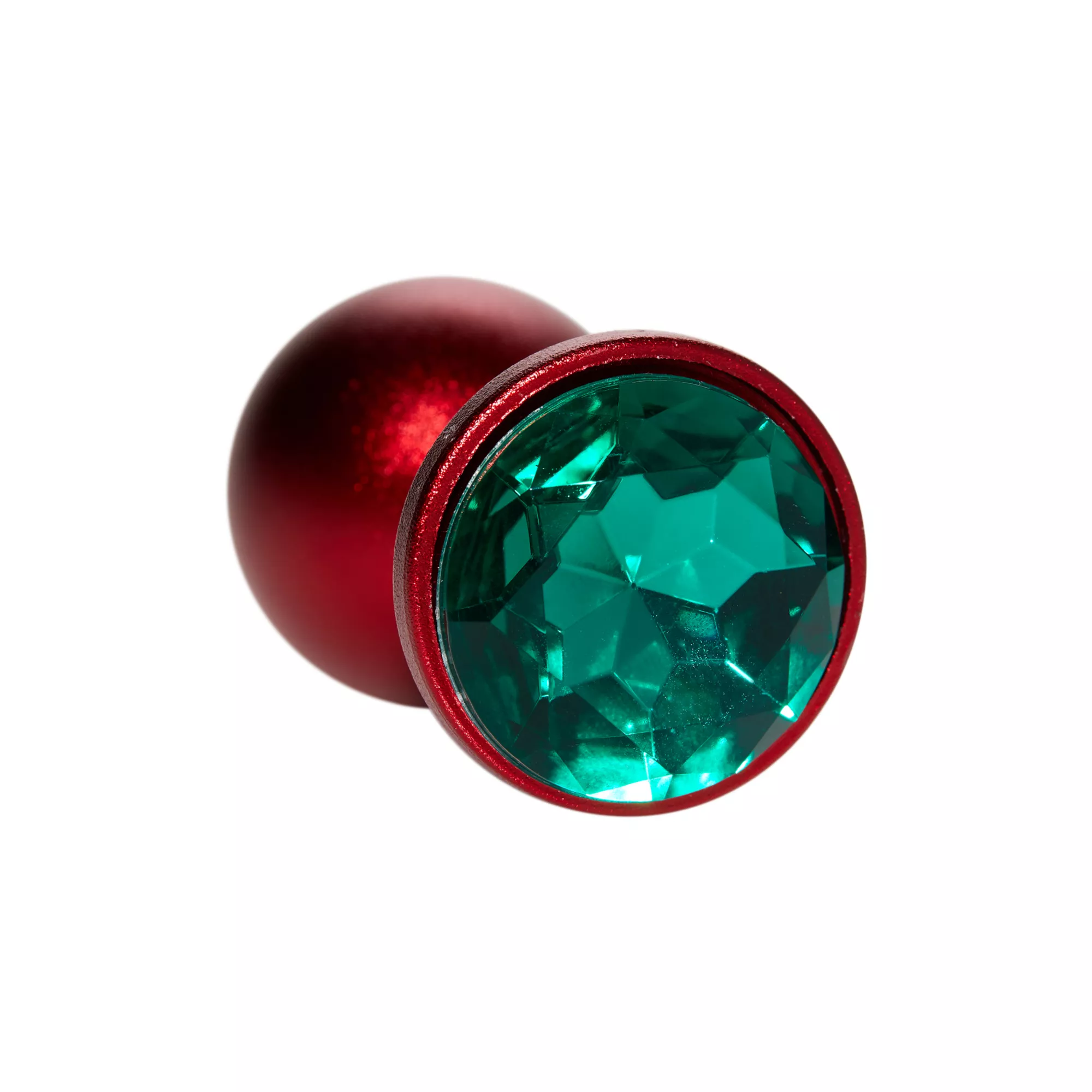 Red and Green Jewel Butt Plug - 2.6 Inch at Spencer's