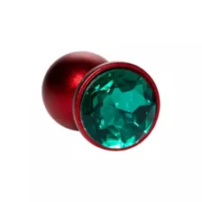 Red and Green Jewel Butt Plug - 2.6 Inch at Spencer's
