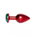 Red and Green Jewel Butt Plug - 2.6 Inch at Spencer's