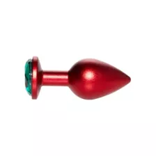 Red and Green Jewel Butt Plug - 2.6 Inch at Spencer's