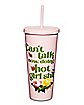 Hot Girl Shit Cup with Straw - 20 oz.