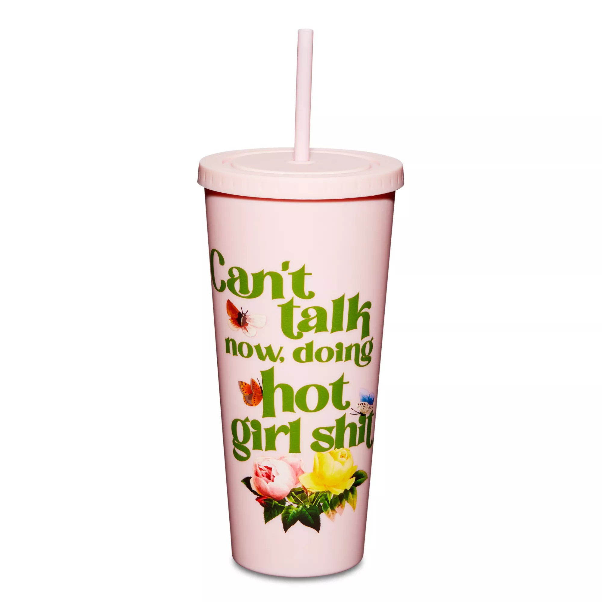 Hot Girl Shit Cup with Straw - 20 oz. at Spencer's