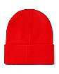 Red Cloud Beanie Hat - Naruto