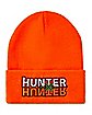 Orange Hunter x Hunter Cuff Beanie Hat