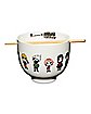 Tokidoki Naruto Bowl with Chopsticks - 16 oz.
