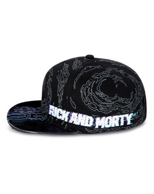 Outline Lenticular Rick and Morty Snapback Hat