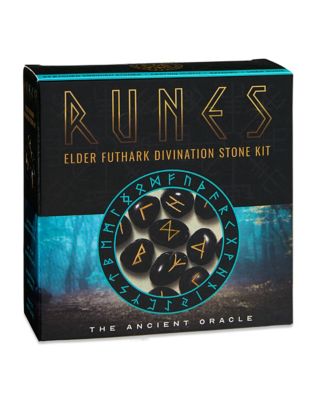 Citrine Natural Gemstone Elder Futhark Rune Set for Divination, Viking  Runes, Rune Stone Sets, Crystal Runes