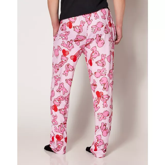 Gloomy Bear Heart Print Lounge Pants - Spencer's