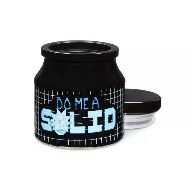 Holographic Rick Stash Jar 4.5 oz. - Rick and Morty at Spencer's
