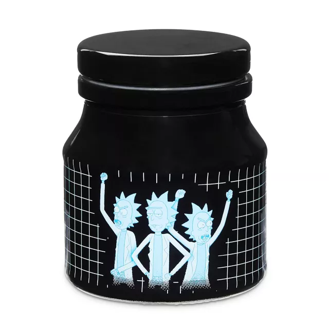 Holographic Rick Stash Jar 4.5 oz. - Rick and Morty at Spencer's