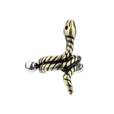 Coiled Snake Helix Cuff - 16 Gauge at Spencer's