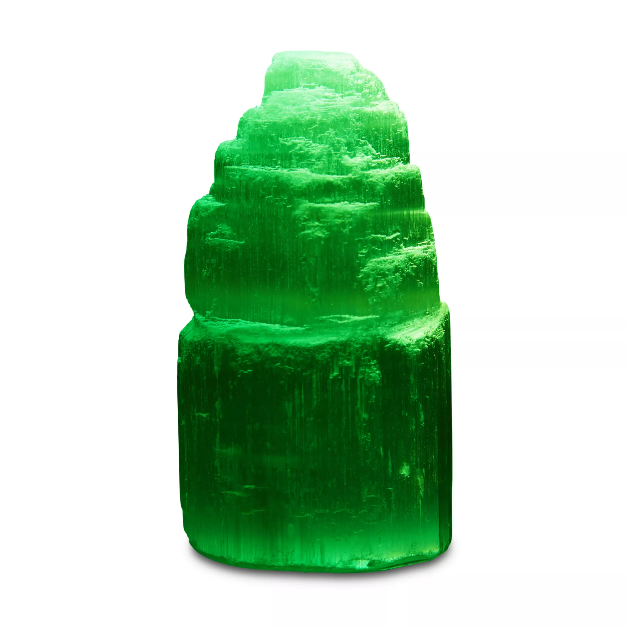 Crystal Tower Color Changing Selenite Lamp at Spencer's