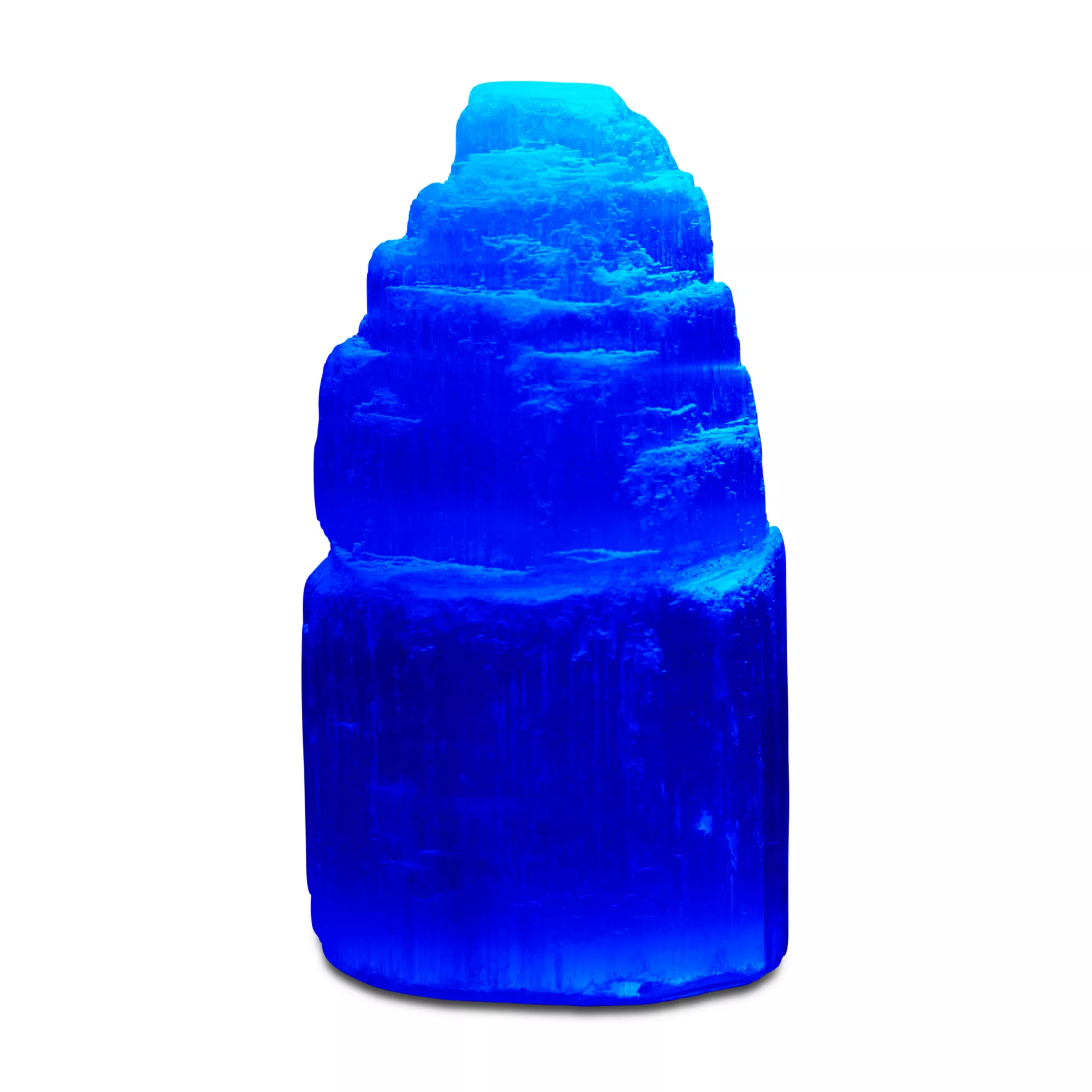 Crystal Tower Color Changing Selenite Lamp at Spencer's