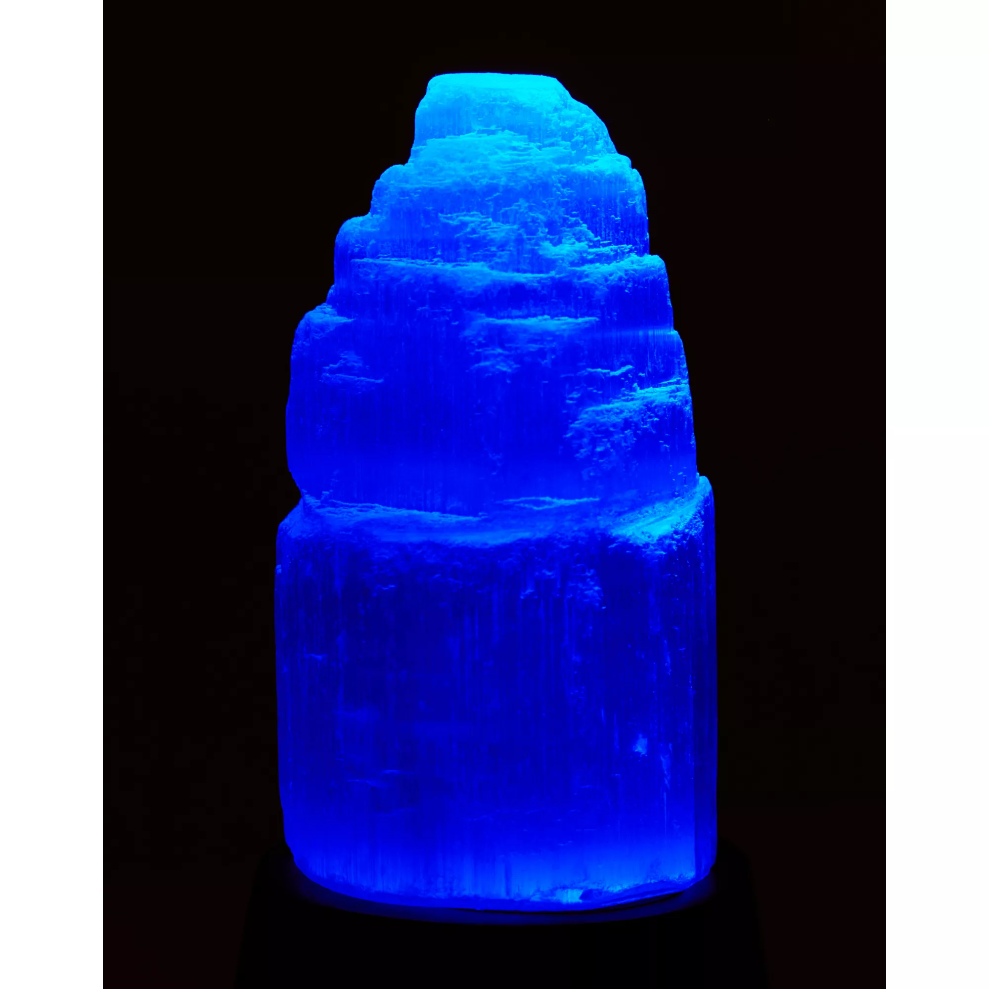 Crystal Tower Color Changing Selenite Lamp at Spencer's