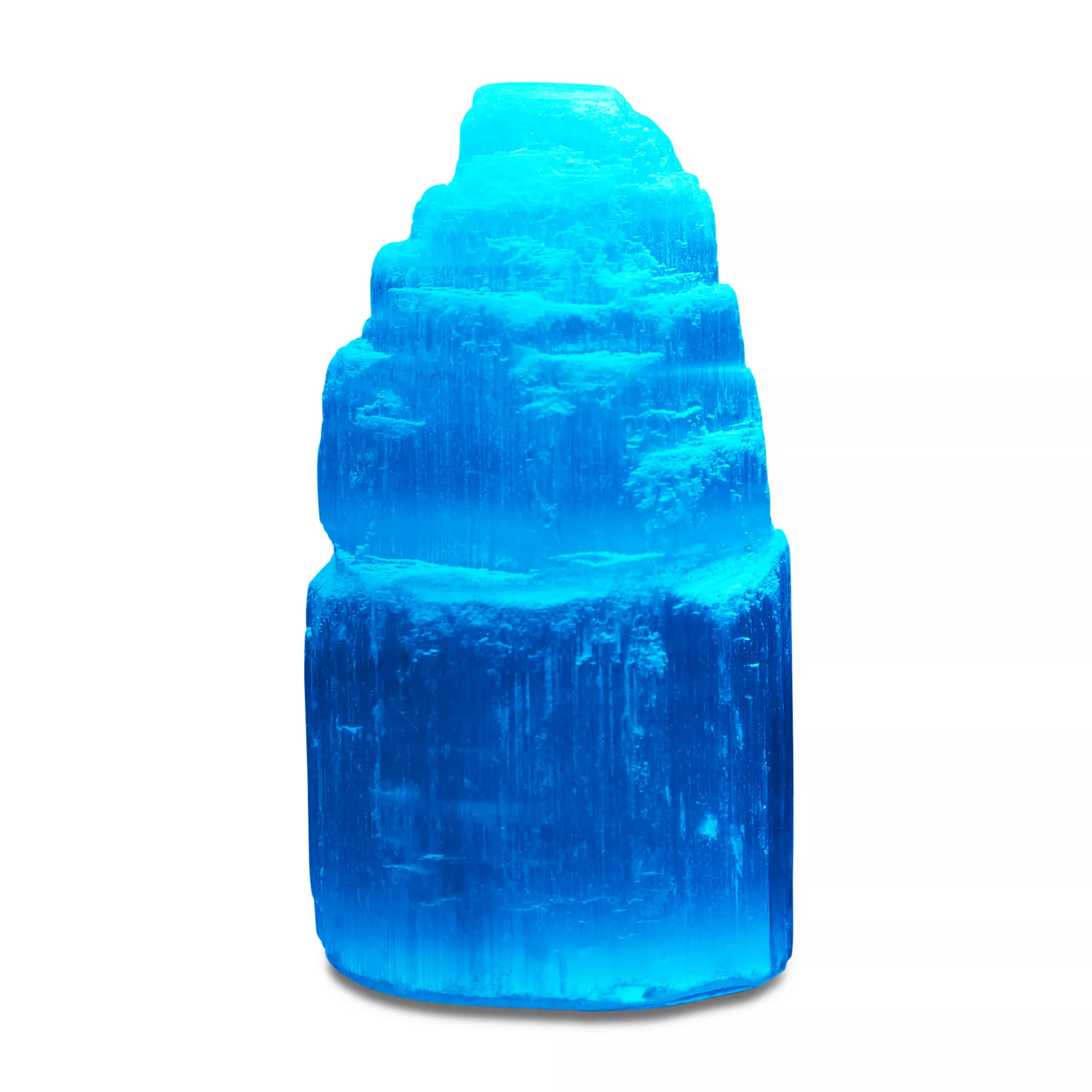 Crystal Tower Color Changing Selenite Lamp at Spencer's