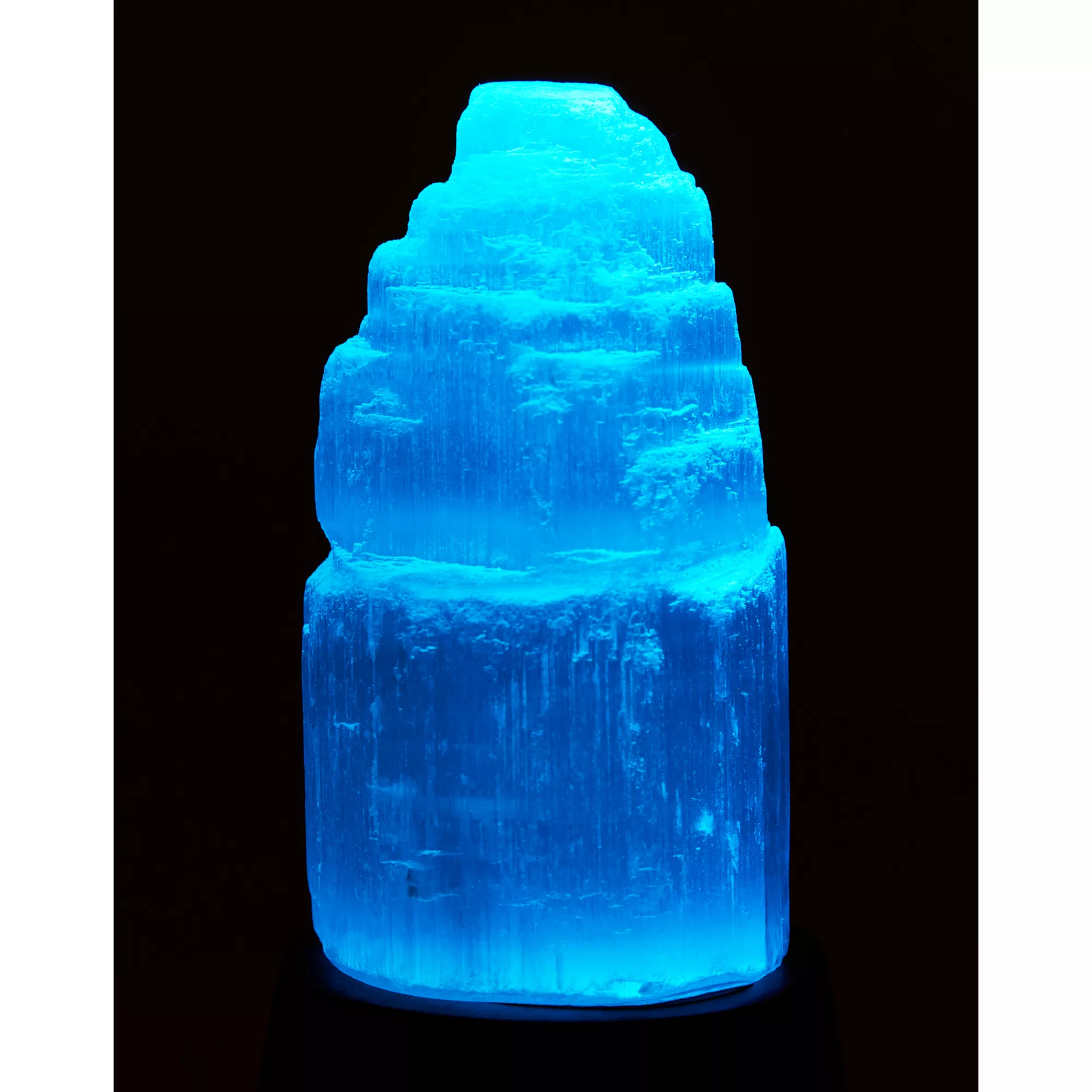 Crystal Tower Color Changing Selenite Lamp at Spencer's