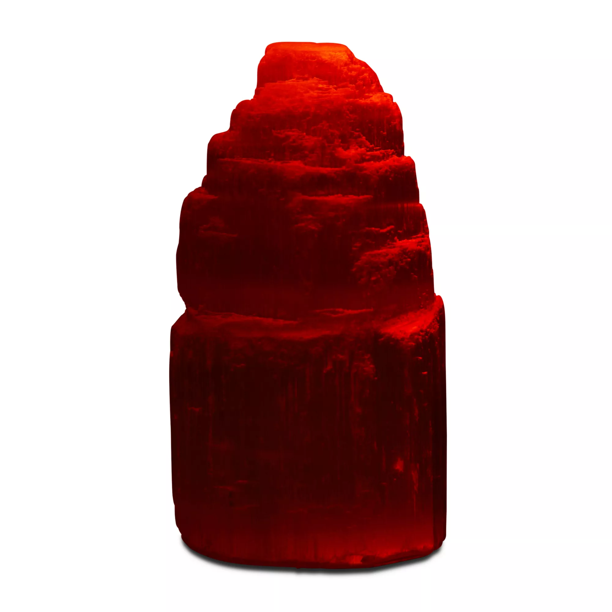 Crystal Tower Color Changing Selenite Lamp at Spencer's