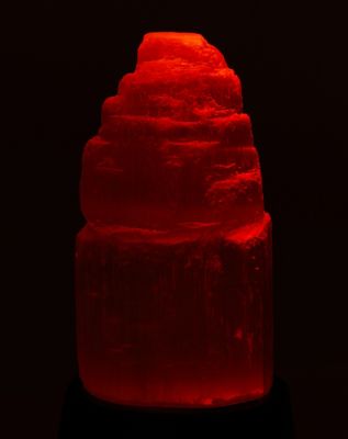 Crystal Tower Color Changing Selenite Lamp