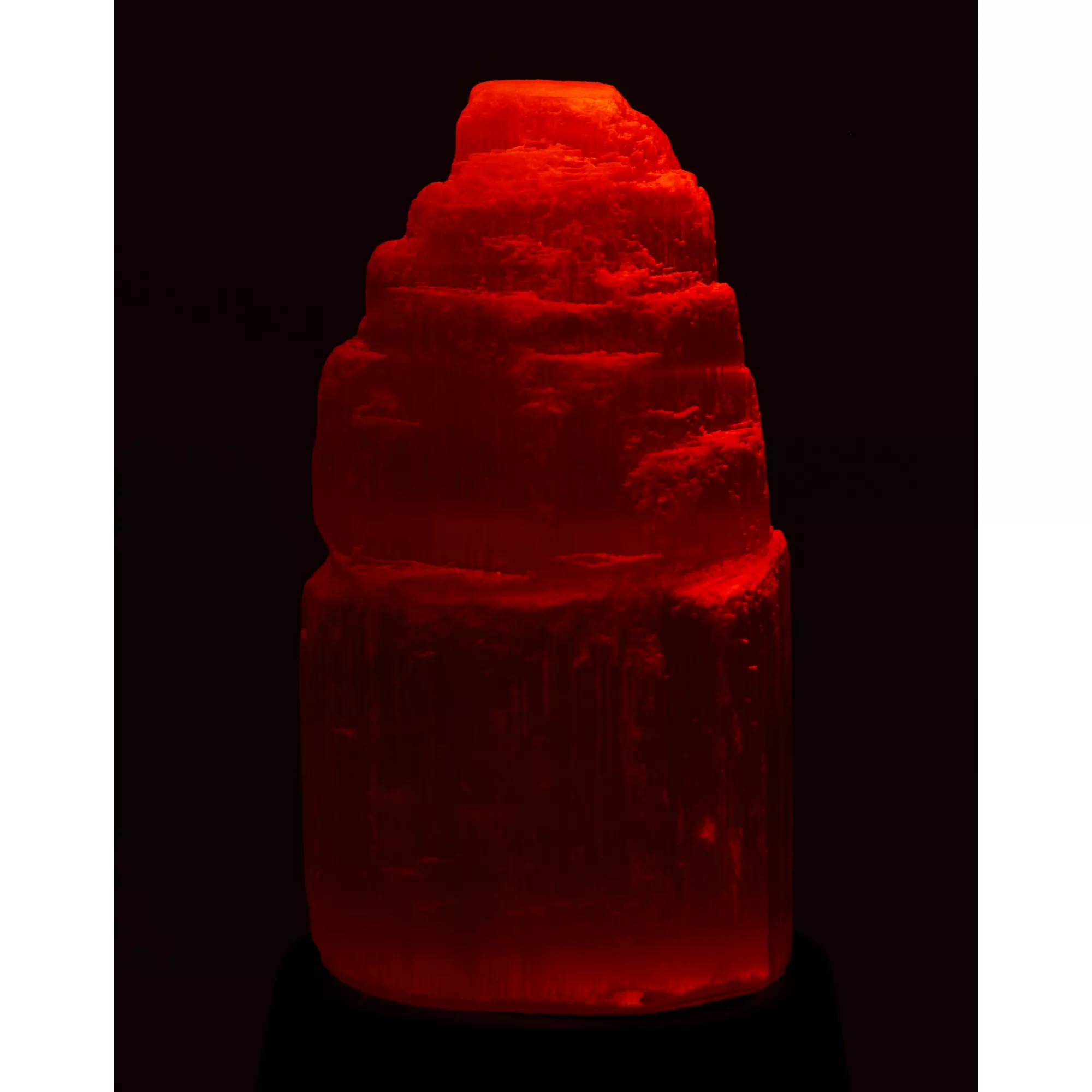 Crystal Tower Color Changing Selenite Lamp at Spencer's