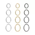 Multi-Pack Multi-Color Hoop Nose Rings 12 Pack - 20 Gauge at Spencer's