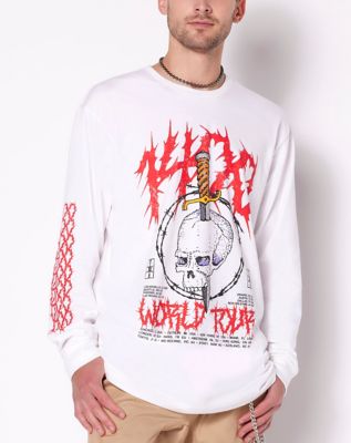 Trippie redd cheap shirt white