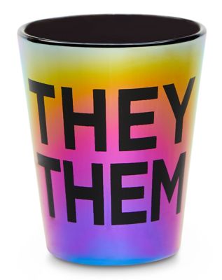 They Them Shot Glass