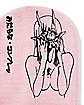 Pink Hentai Demon Cuff Beanie Hat - Lewd Complex