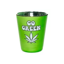Go Green Shot Glass - 2 oz. at Spencer's