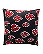 Red Clouds Naruto Pillow