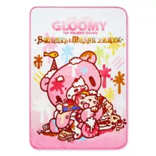 Gloomy Bear Food Fleece Blanket at Spencer's