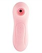 Surprise Suction Rechargeable Waterproof Vibrator 4.5 Inch Pink - Oona