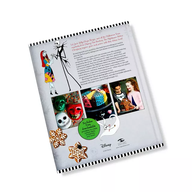 The Nightmare Before Christmas Official Cookbook & Entertaining Guide at Spencer's