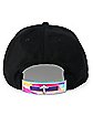 Tie Dye Mushroom SNAPS Snapback Hat Strap Accessory Clip