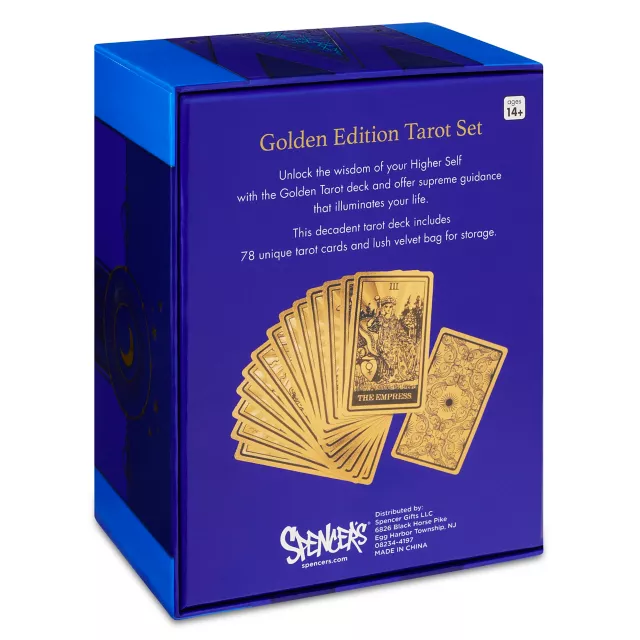 Golden Edition Tarot Cards at Spencer's