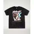 By Any Means Malcolm X T Shirt at Spencer's