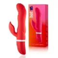 Red Hot AF 10-Function Waterproof Rabbit Vibrator - 9 Inch at Spencer's