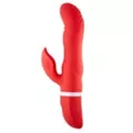 Red Hot AF 10-Function Waterproof Rabbit Vibrator - 9 Inch at Spencer's
