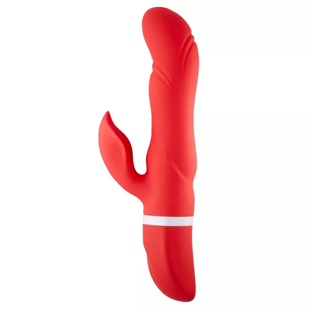 Red Hot AF 10-Function Waterproof Rabbit Vibrator - 9 Inch