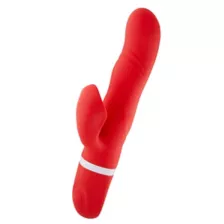 Red Hot AF 10-Function Waterproof Rabbit Vibrator - 9 Inch at Spencer's