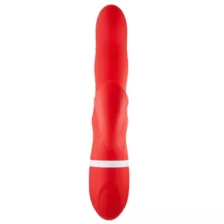 Red Hot AF 10-Function Waterproof Rabbit Vibrator - 9 Inch at Spencer's
