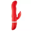 Red Hot AF 10-Function Waterproof Rabbit Vibrator - 9 Inch at Spencer's