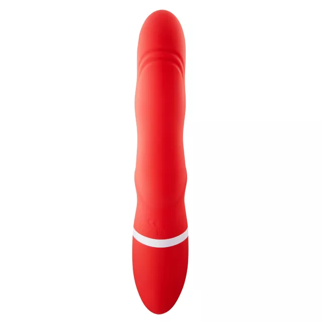 Red Hot AF 10-Function Waterproof Rabbit Vibrator - 9 Inch at Spencer's