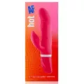 Red Hot AF 10-Function Waterproof Rabbit Vibrator - 9 Inch at Spencer's