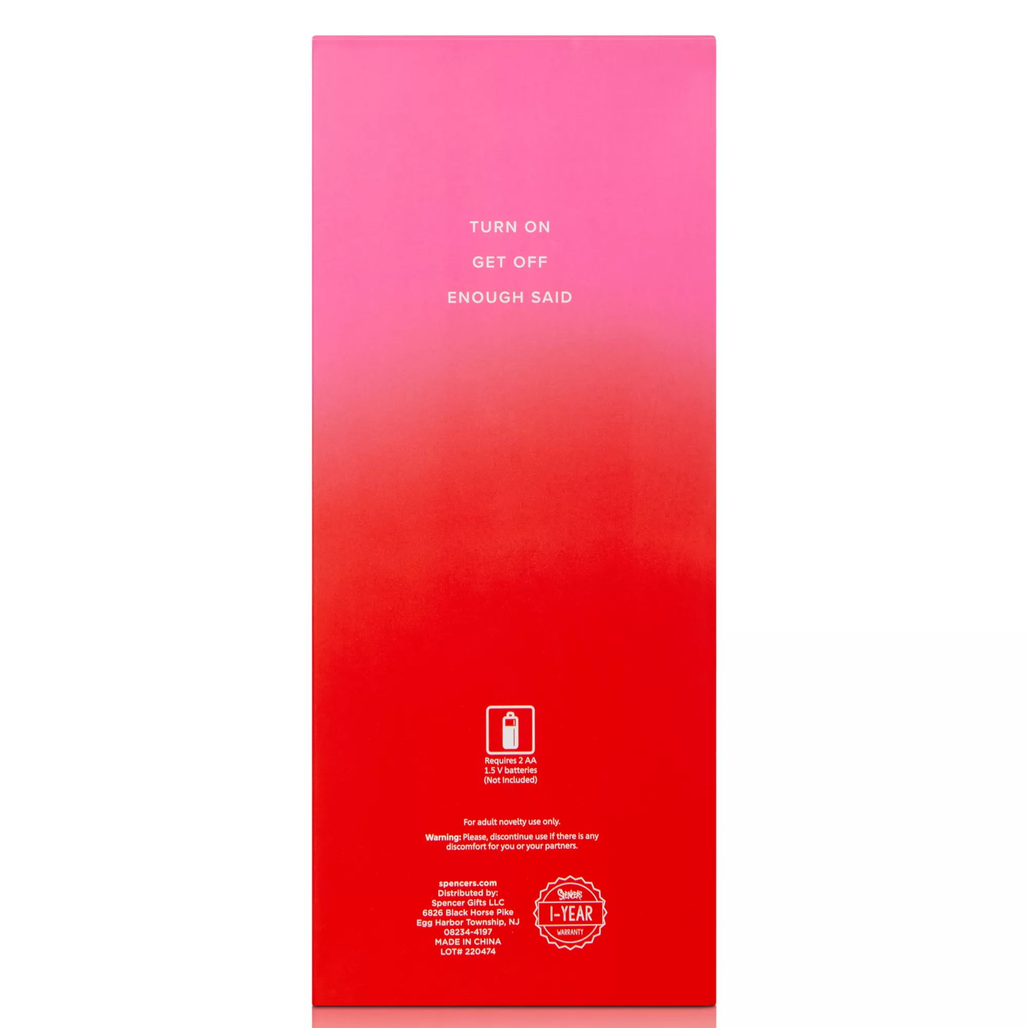 Red Hot AF 10-Function Waterproof Rabbit Vibrator - 9 Inch at Spencer's