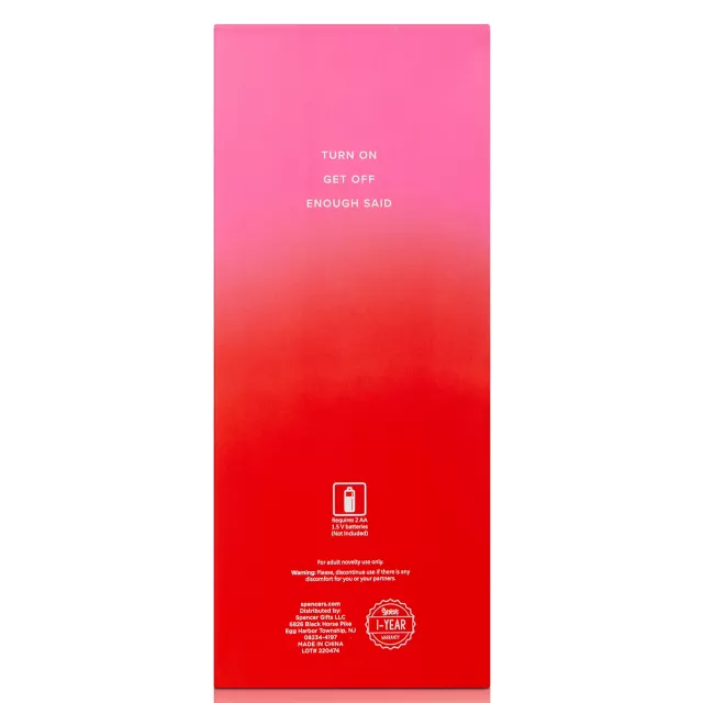 Red Hot AF 10-Function Waterproof Rabbit Vibrator - 9 Inch at Spencer's