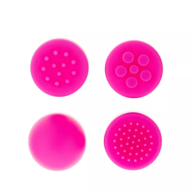 Fun AF Pink Waterproof Interchangeable Massager - 4 Inch at Spirit Halloween